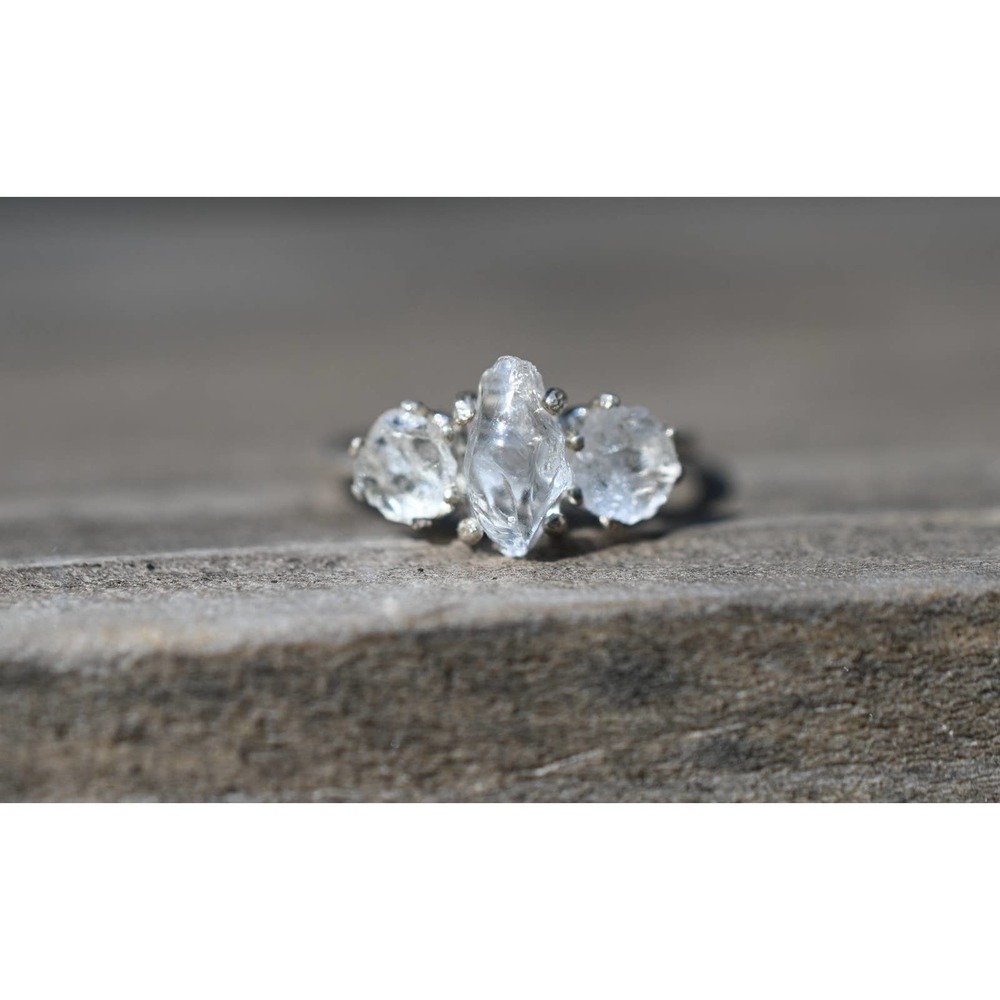 Engagement rings, raw diamond ring, raw stone ring, alternative engageme…